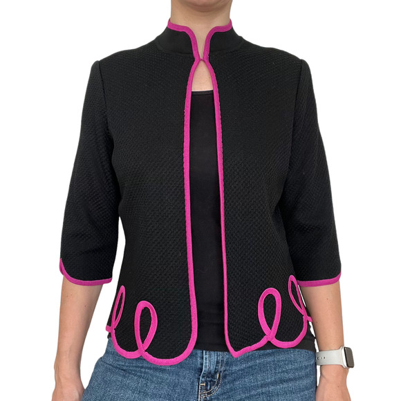 Ming Wang Formal Blazer Women Size PS - Picture 2 of 13